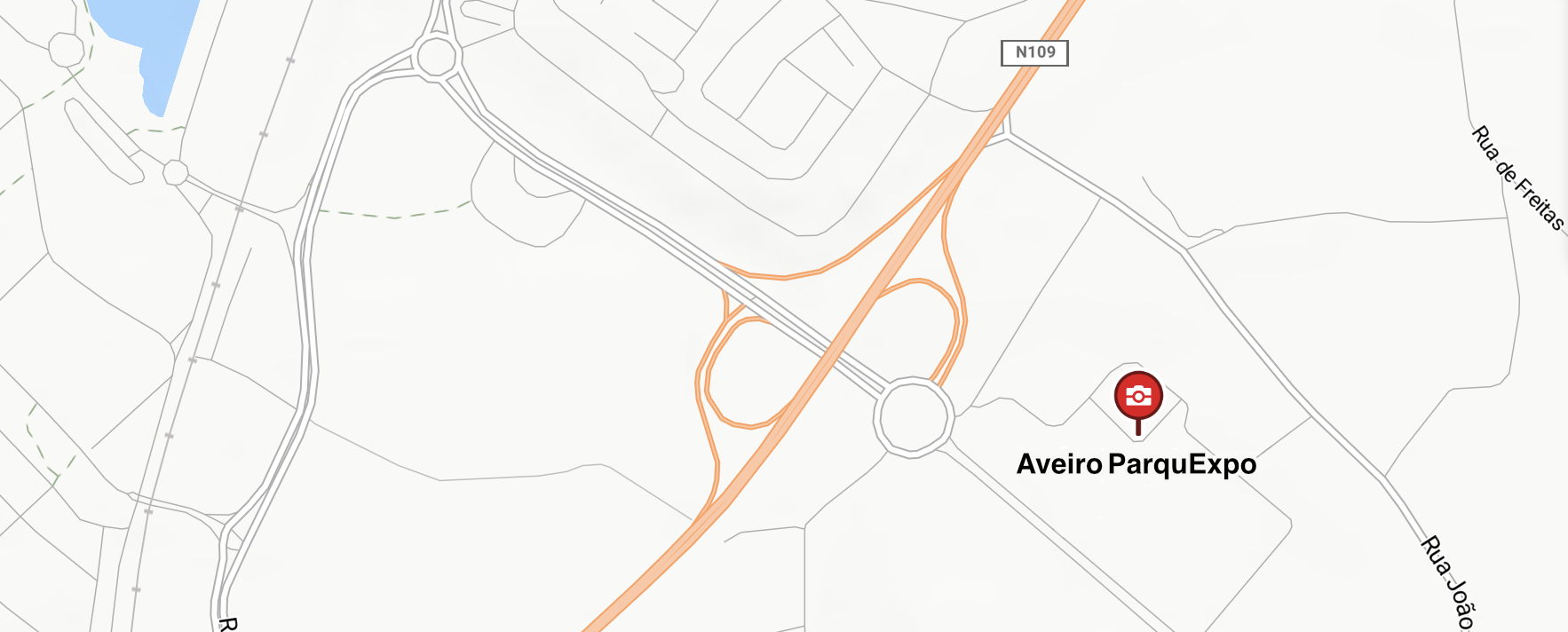 Localização Aveiro ParquExpo